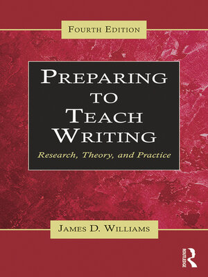 cover image of Preparing to Teach Writing